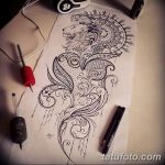 эскиз тату для девушки 08.03.2019 №016 - tattoo sketches for girls - tatufoto.com