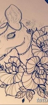 эскиз тату для девушки 08.03.2019 №037 — tattoo sketches for girls — tatufoto.com