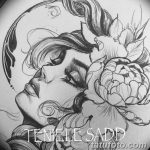 эскиз тату для девушки 08.03.2019 №053 - tattoo sketches for girls - tatufoto.com