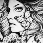 эскиз тату для девушки 08.03.2019 №092 - tattoo sketches for girls - tatufoto.com