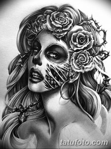 эскиз тату для девушки 08.03.2019 №096 - tattoo sketches for girls - tatufoto.com