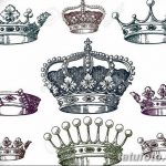 эскиз тату корона для девушек 08.03.2019 №017 - tattoo sketches - tatufoto.com