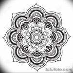 эскиз тату мандала для девушек 08.03.2019 №029 - tattoo sketches - tatufoto.com