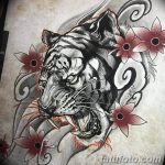 эскиз тату тигра мужские 09.03.2019 №015 - tattoo sketches - tatufoto.com