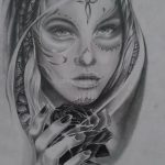 эскизы девушек тату мужские 09.03.2019 №011 - tattoo sketches - tatufoto.com