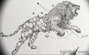 эскизы тату для девушек геометрия 08.03.2019 №002 - tattoo sketches - tatufoto.com