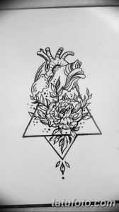 эскизы тату для девушек геометрия 08.03.2019 №009 - tattoo sketches - tatufoto.com