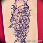 эскизы тату змей для девушек 08.03.2019 №018 - tattoo sketches - tatufoto.com