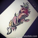 эскизы тату змей для девушек 08.03.2019 №025 - tattoo sketches - tatufoto.com