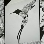 эскизы тату колибри для девушек 08.03.2019 №007 - tattoo sketches - tatufoto.com