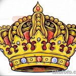 эскизы тату корона мужская 09.03.2019 №036 - tattoo sketches - tatufoto.com