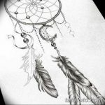 эскизы тату ловец снов для девушек 08.03.2019 №020 - tattoo sketches - tatufoto.com