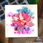 эскизы тату лотоса для девушек 08.03.2019 №022 - tattoo sketches - tatufoto.com