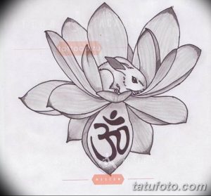 эскизы тату лотоса для девушек 08.03.2019 №028 - tattoo sketches - tatufoto.com