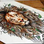 эскизы тату львов для девушек 08.03.2019 №002 - tattoo sketches - tatufoto.com
