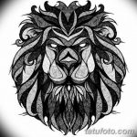 эскизы тату львов для девушек 08.03.2019 №024 - tattoo sketches - tatufoto.com
