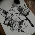 эскизы тату птиц для девушек 08.03.2019 №010 - tattoo sketches - tatufoto.com