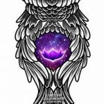 эскизы тату сова мужские 09.03.2019 №051 - tattoo sketches - tatufoto.com