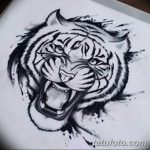 эскизы тату тигр для девушки 08.03.2019 №001 - tattoo sketches - tatufoto.com