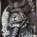 эскизы тату тигр для девушки 08.03.2019 №005 - tattoo sketches - tatufoto.com