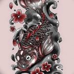 японские тату эскизы на руку 08.03.2019 №012 - tattoo on hand - tatufoto.com