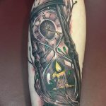 Фото ттату время (часы) 16.04.2019 №049 - tattoo time (hours) - tatufoto.com