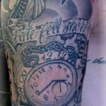 Фото ттату время (часы) 16.04.2019 №495 - tattoo time (hours) - tatufoto.com