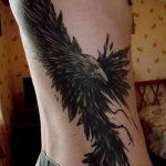 Фото тату черный ворон 15.04.2019 №113 - ideas black raven tattoo - tatufoto.com