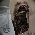Фото тату черный ворон 15.04.2019 №121 - ideas black raven tattoo - tatufoto.com