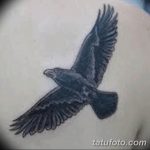 Фото тату черный ворон 15.04.2019 №126 - ideas black raven tattoo - tatufoto.com