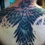 Фото тату черный ворон 15.04.2019 №176 - ideas black raven tattoo - tatufoto.com