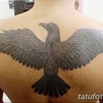 Фото тату черный ворон 15.04.2019 №277 - ideas black raven tattoo - tatufoto.com