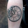 Фото ттату время (часы) 16.04.2019 №006 - tattoo time (hours) - tatufoto.com