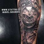Фото ттату время (часы) 16.04.2019 №022 - tattoo time (hours) - tatufoto.com