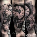 Фото ттату время (часы) 16.04.2019 №031 - tattoo time (hours) - tatufoto.com