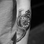 Фото ттату время (часы) 16.04.2019 №036 - tattoo time (hours) - tatufoto.com