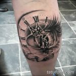 Фото ттату время (часы) 16.04.2019 №040 - tattoo time (hours) - tatufoto.com