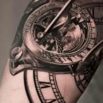 Фото ттату время (часы) 16.04.2019 №050 - tattoo time (hours) - tatufoto.com