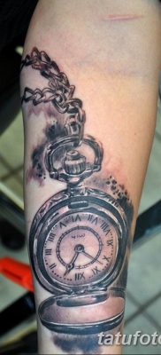 Фото ттату время (часы) 16.04.2019 №063 — tattoo time (hours) — tatufoto.com