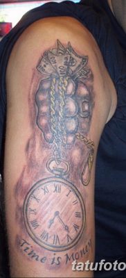 Фото ттату время (часы) 16.04.2019 №065 — tattoo time (hours) — tatufoto.com