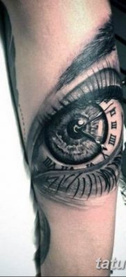 Фото ттату время (часы) 16.04.2019 №073 — tattoo time (hours) — tatufoto.com