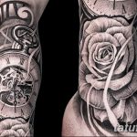 Фото ттату время (часы) 16.04.2019 №078 - tattoo time (hours) - tatufoto.com