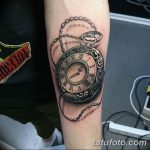 Фото ттату время (часы) 16.04.2019 №080 - tattoo time (hours) - tatufoto.com