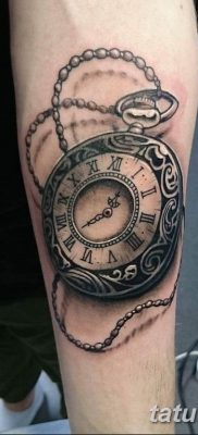 Фото ттату время (часы) 16.04.2019 №080 — tattoo time (hours) — tatufoto.com