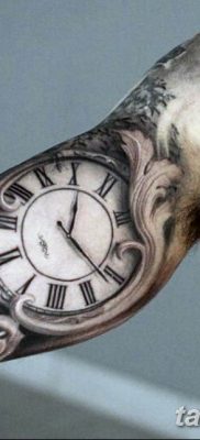 Фото ттату время (часы) 16.04.2019 №084 — tattoo time (hours) — tatufoto.com