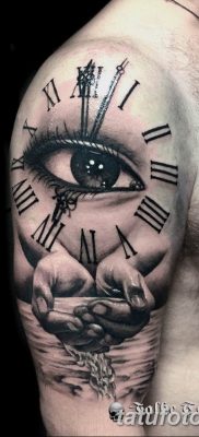 Фото ттату время (часы) 16.04.2019 №088 — tattoo time (hours) — tatufoto.com