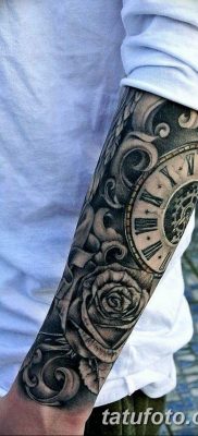 Фото ттату время (часы) 16.04.2019 №090 — tattoo time (hours) — tatufoto.com