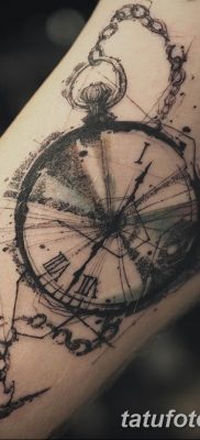 Фото ттату время (часы) 16.04.2019 №093 — tattoo time (hours) — tatufoto.com
