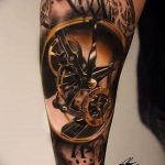 Фото ттату время (часы) 16.04.2019 №102 - tattoo time (hours) - tatufoto.com