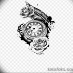 Фото ттату время (часы) 16.04.2019 №105 - tattoo time (hours) - tatufoto.com